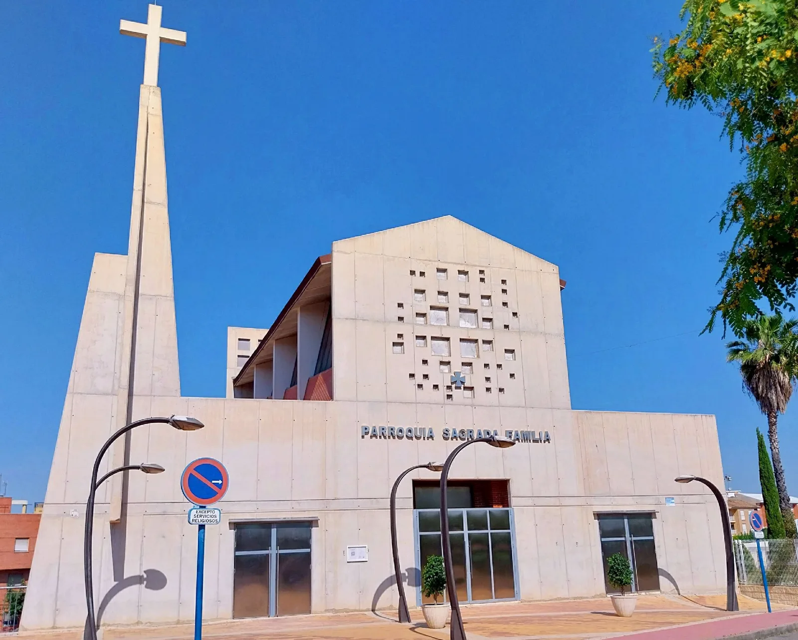 Parroquia de la Sagrada Familia, en la zona de San José y Los Ángeles de Molina de Segura